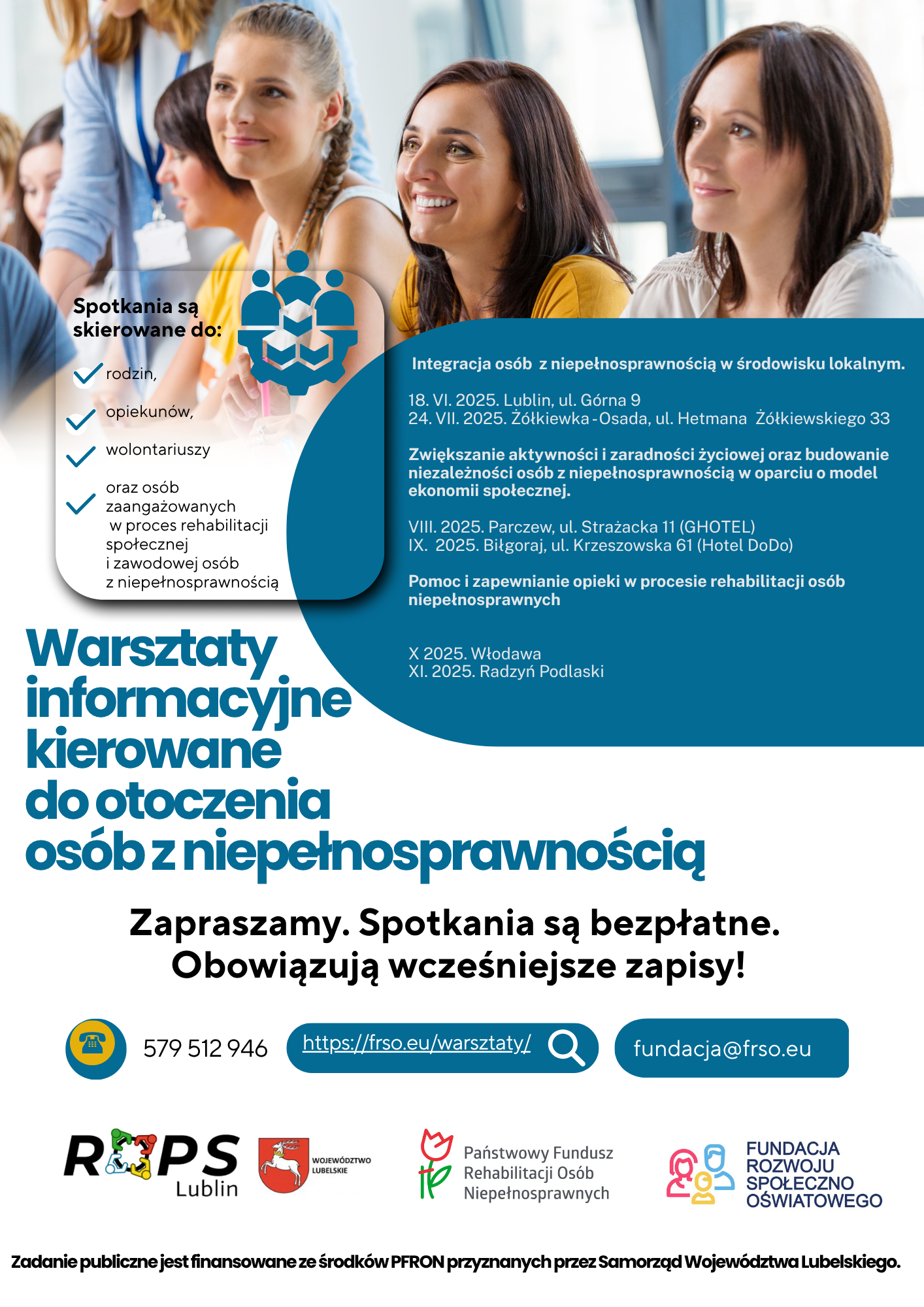 Warsztaty informacyjne ROPS PFRON 2025